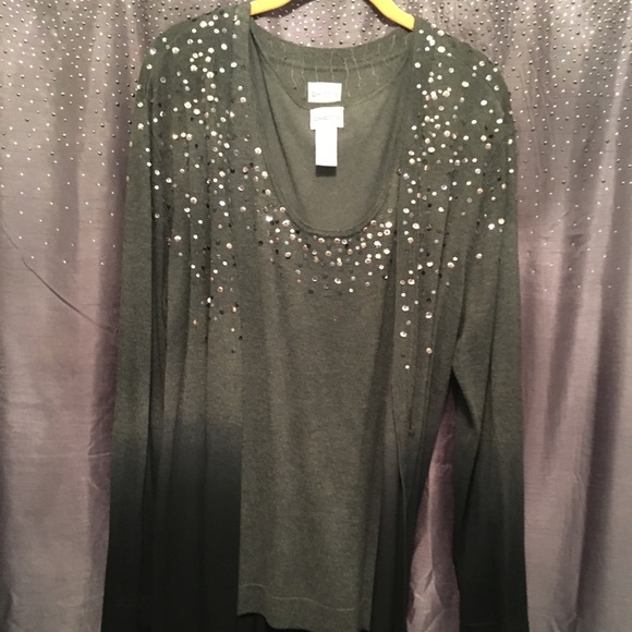 Dazzling sweater and camisole set - Picture 2 of 4